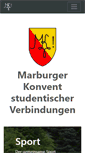 Mobile Screenshot of marburger-konvent.de